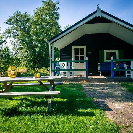 Chalet With Dishwasher, In Natural Environment IJhorst Bagian luar foto