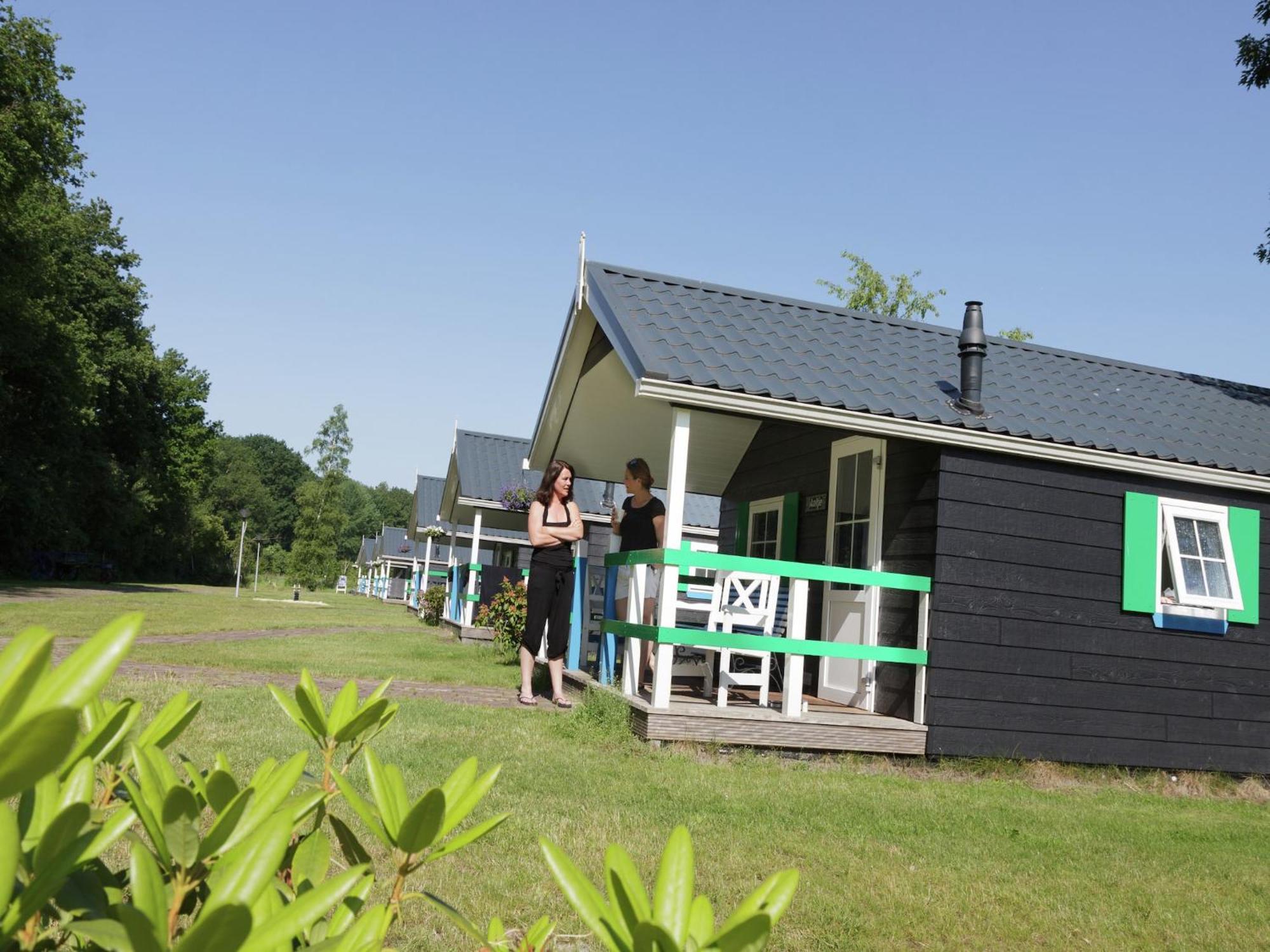 Chalet With Dishwasher, In Natural Environment IJhorst Bagian luar foto