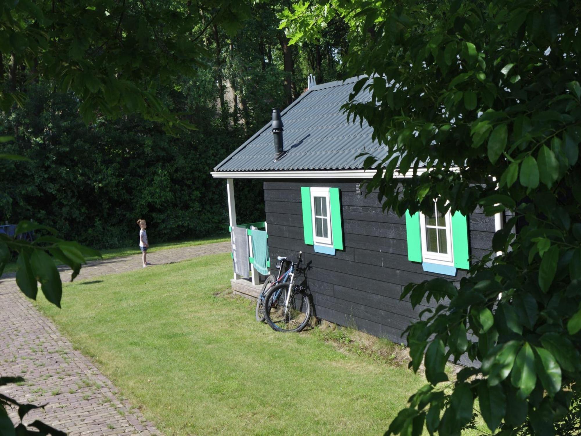 Chalet With Dishwasher, In Natural Environment IJhorst Bagian luar foto