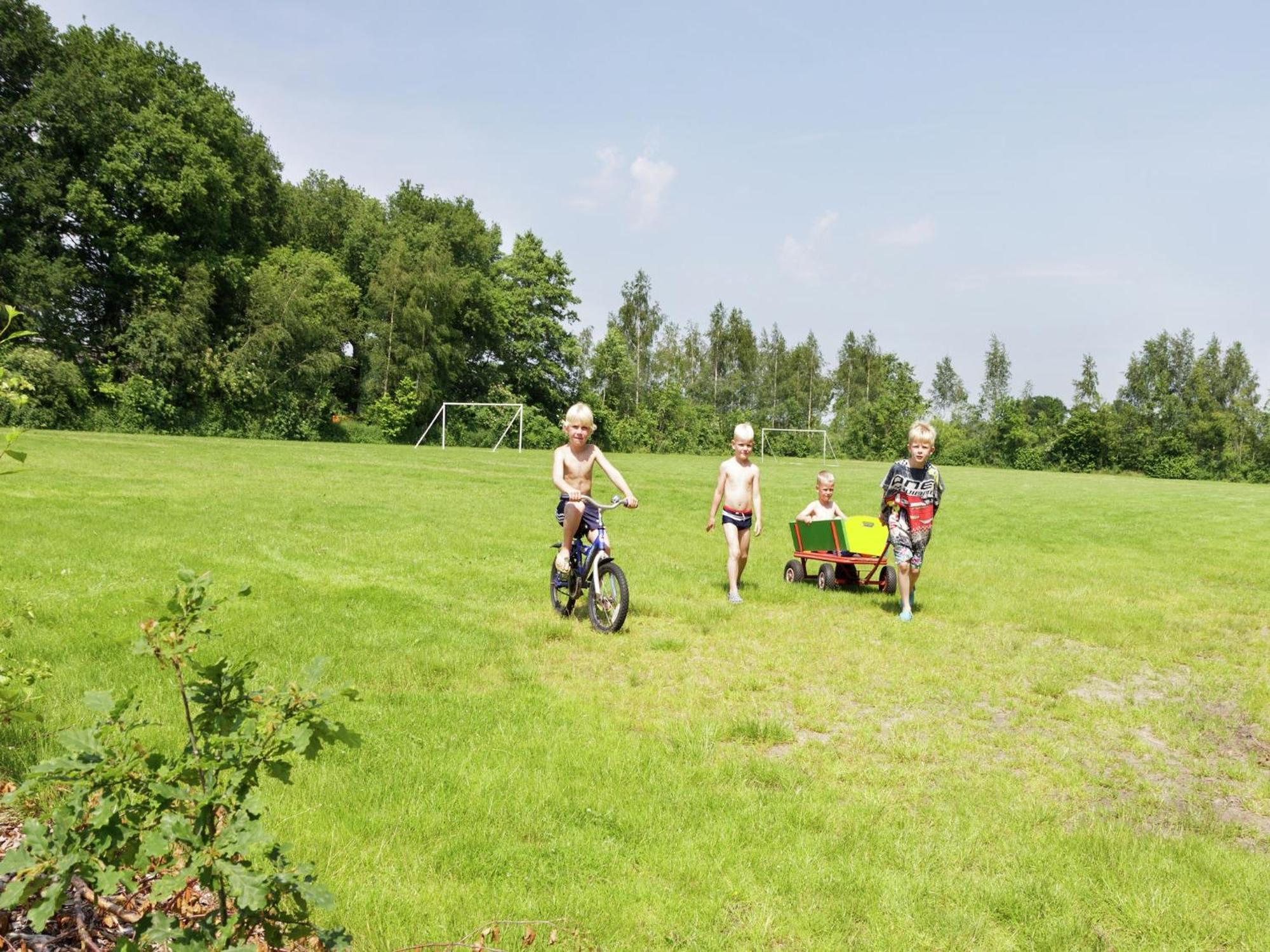 Chalet With Dishwasher, In Natural Environment IJhorst Bagian luar foto